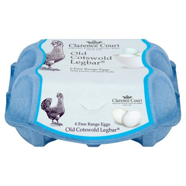 Clarence Court Cotswold Legbar Free Range Blue Assorted Eggs 6 per pack - Image 2