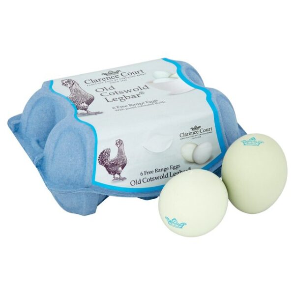 Clarence Court Cotswold Legbar Free Range Blue Assorted Eggs 6 per pack - Image 3