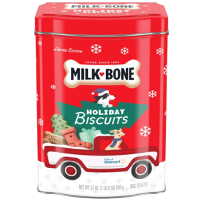 Milk-Bone Holiday Dog Biscuits, 24 oz. Tin