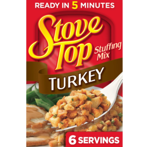 Stove Top Turkey Stuffing Mix Side Dish, 6 oz Box