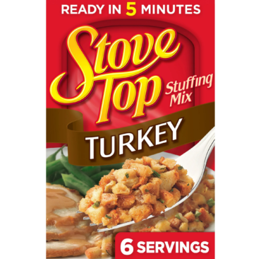 Stove Top Turkey Stuffing Mix Side Dish, 6 oz Box