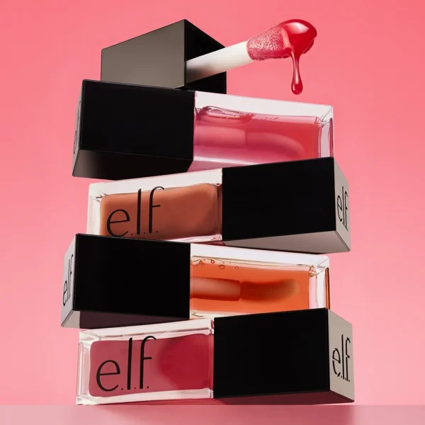 e.l.f. Glow Reviver Lip Oil, Pink Quartz, 0.25 fl. oz. - Image 3