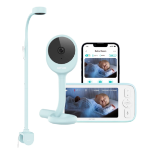 Baby Monitor with Camera and Audio, Netvue Baby Sleep Monitor with 1080P HD 5 Display, Two-Way Audio, Baby Camera