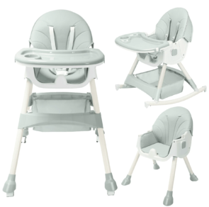 HARPPA 4-in-1 Convertible High Chair for Babies and Toddlers, Green