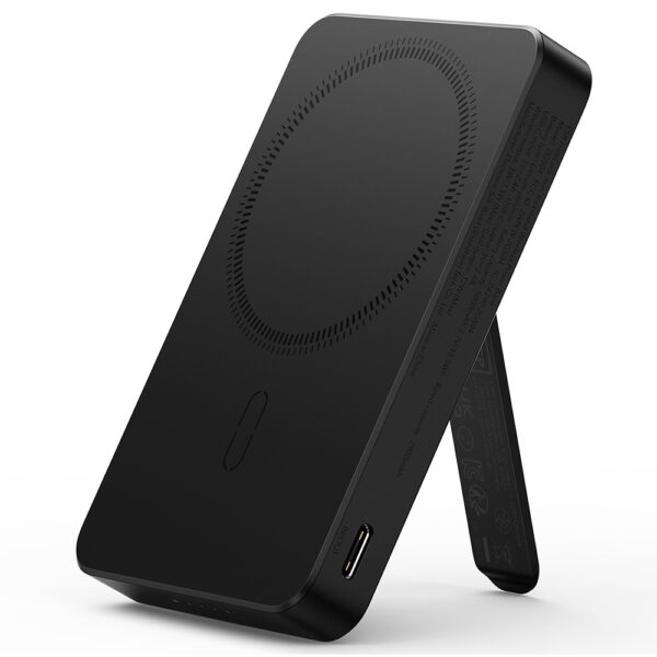 HaloLock™ 5,000 mAh Mini Kickstand Wireless Power Bank
