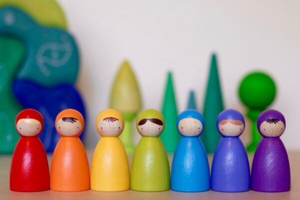 Hand Painted Peg Dolls